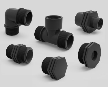 PP Threaded Fittings